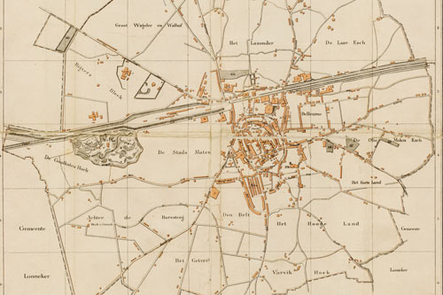 Enschede map 1884